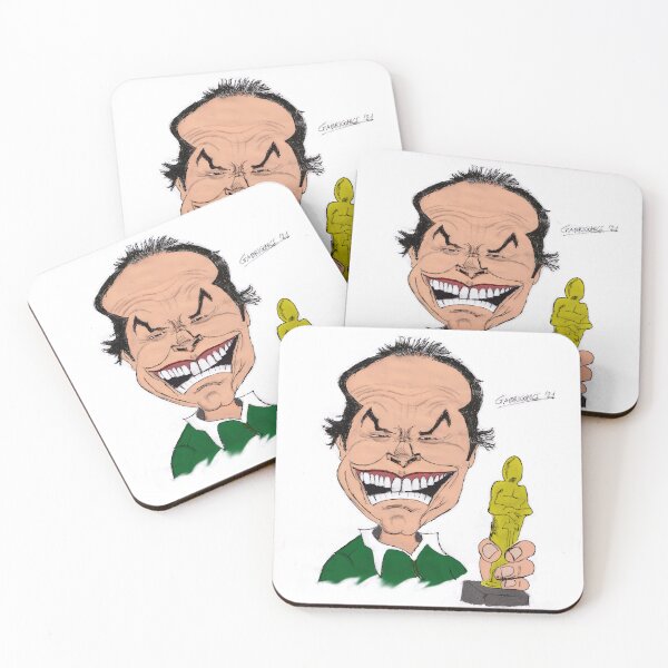 Item preview, J. Nicholson Caricature designed and sold by GABRICOMICS.