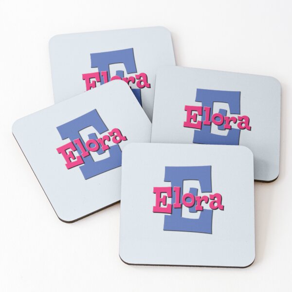 Item preview, E is for Elora, Girl's/Woman's Name and Initial designed and sold by CharlottePlaceArt.
