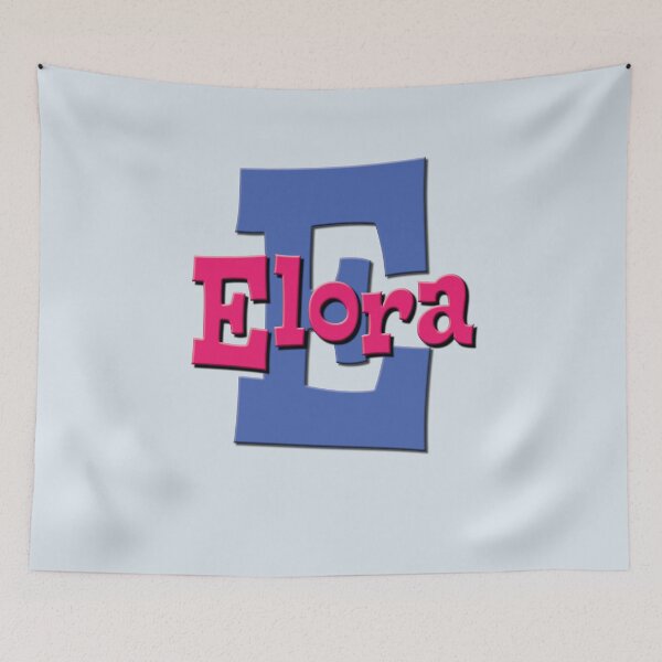 Item preview, E is for Elora, Girl's/Woman's Name and Initial  designed and sold by CharlottePlaceArt.