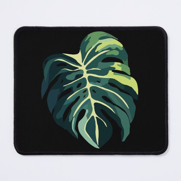 Aperçu de l'œuvre Feuille de Monstera – Tropical Leaf Art – Illustration botanique moderne créée et vendue par MH-Studio.