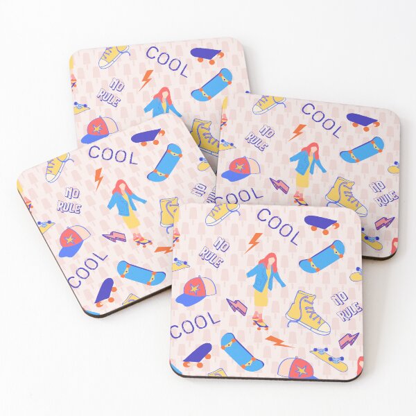 Item preview, Girl Skateboard Having Fun designed and sold by Farissa Designs.