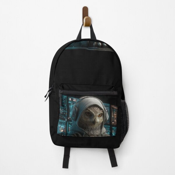 Item preview, Wise Hacker Owl, Programmer Gift designed and sold by VectiveLab.