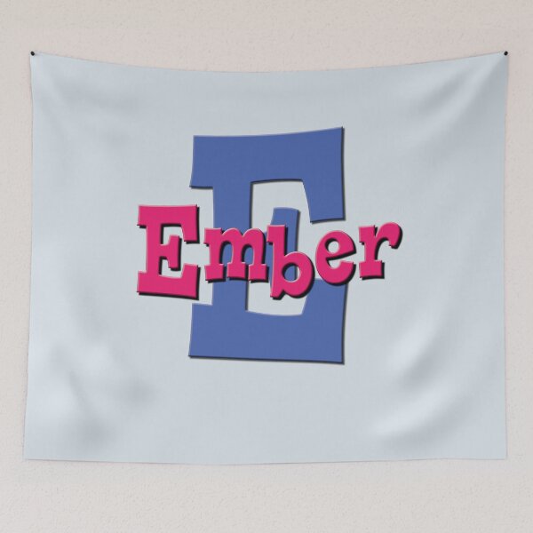 Item preview, E is for Ember, Girl's/Woman's Name and Initial  designed and sold by CharlottePlaceArt.