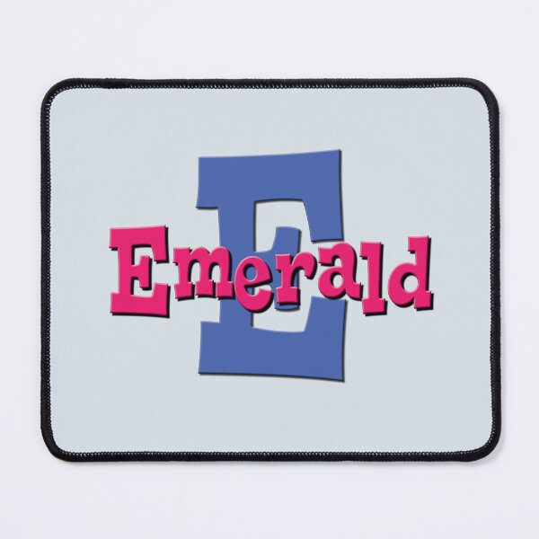 Item preview, E is for Emerald, Girl's/Woman's Name and Initial designed and sold by CharlottePlaceArt.