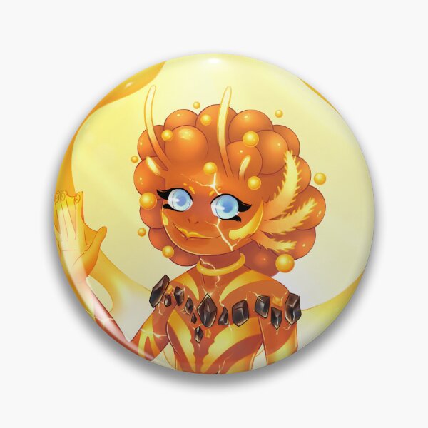 Item preview, Hada de la salamandra - lago de lava designed and sold by Hybryda.