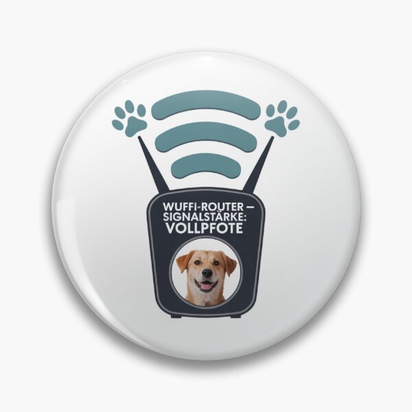 Item preview, Wifi Router Dogs approved - always full paws connection designed and sold by Globuwear.