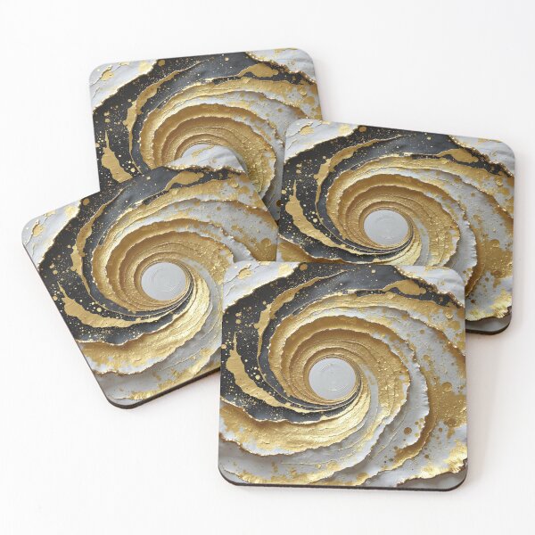 Item preview, The Golden Dynamic Spiral designed and sold by FaceArt treasures.