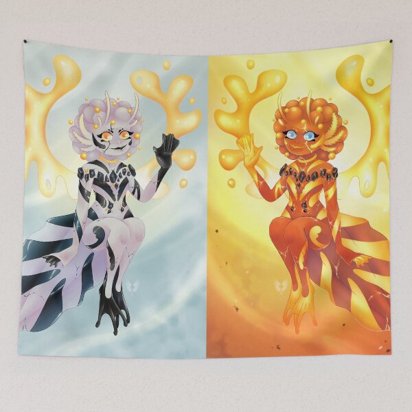 Item preview, Salamander fairy - lava lake designed and sold by Hybryda.