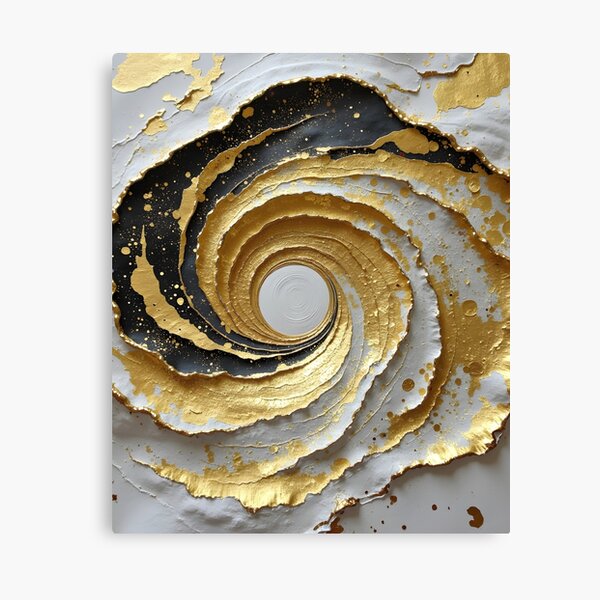 Item preview, The Golden Dynamic Spiral designed and sold by FaceArt treasures.