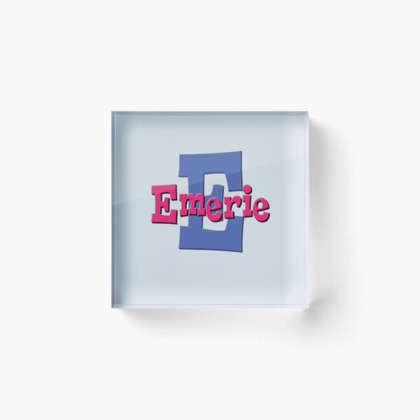 Item preview, E is for Emerie, Girl's/Woman's Name and Initial  designed and sold by CharlottePlaceArt.