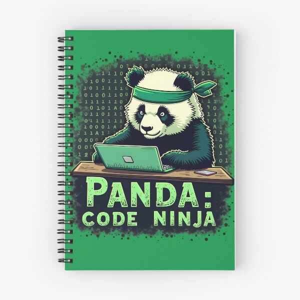 Item preview, Panda Code Ninja designed and sold by Code Pet sometimes Sleep.