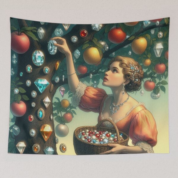 Item preview, Jewel-Bearing Apple Tree designed and sold by SammyMorry.
