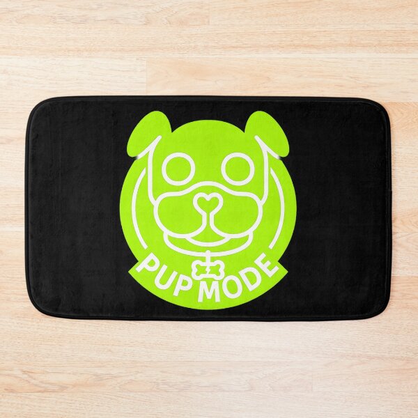 Item preview, Pup Mode Stuffed Light Green designed and sold by FreddyE.