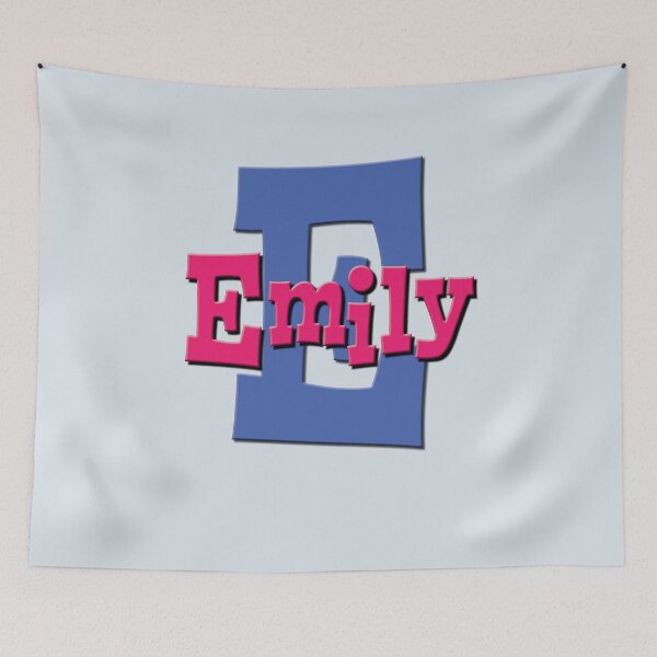 Item preview, E is for Emily, Girl's/Woman's Name and Initial  designed and sold by CharlottePlaceArt.