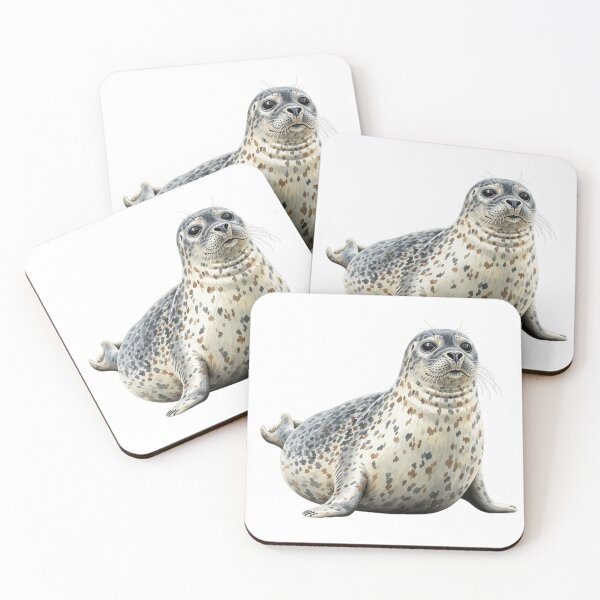Item preview, Harbor seal designed and sold by 4rtistcDrift.