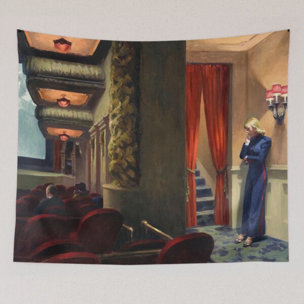 Item preview, Edward Hopper New York Movie 1939 American Realism designed and sold by Under-TheTable.