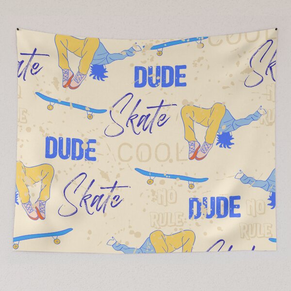 Item preview, Skateboarder in Action designed and sold by Farissa Designs.