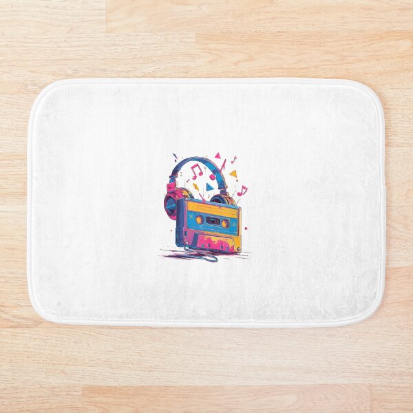 Item preview, Retro Cassette Player, 80s Synthwave Nostalgia designed and sold by VectiveLab.