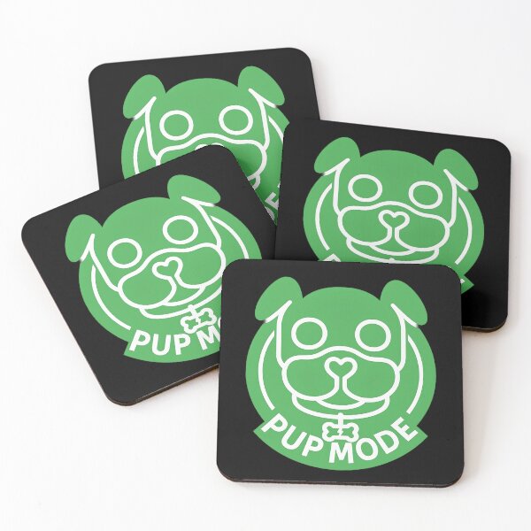 Item preview, Pup Mode Stuffed Green designed and sold by FreddyE.