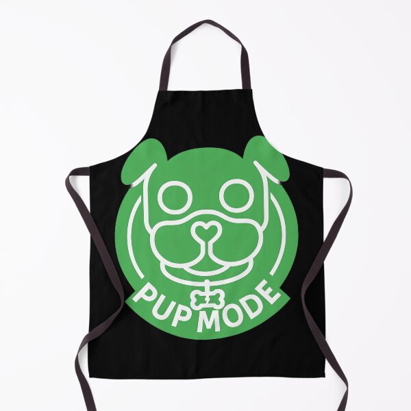 Item preview, Pup Mode Stuffed Green designed and sold by FreddyE.