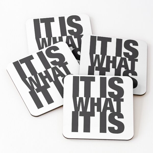 Item preview, IT IS WHAT IT IS designed and sold by DreamFile-Cards.