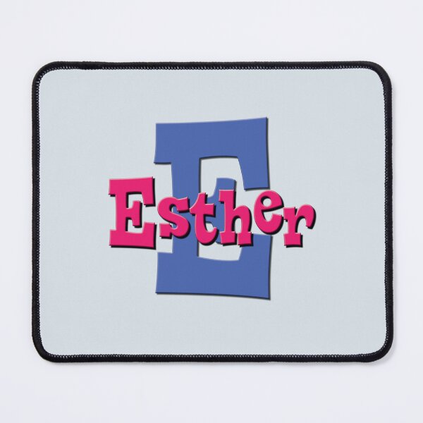 Item preview, E is for Esther, Girl's/Woman's Name and Initial designed and sold by CharlottePlaceArt.