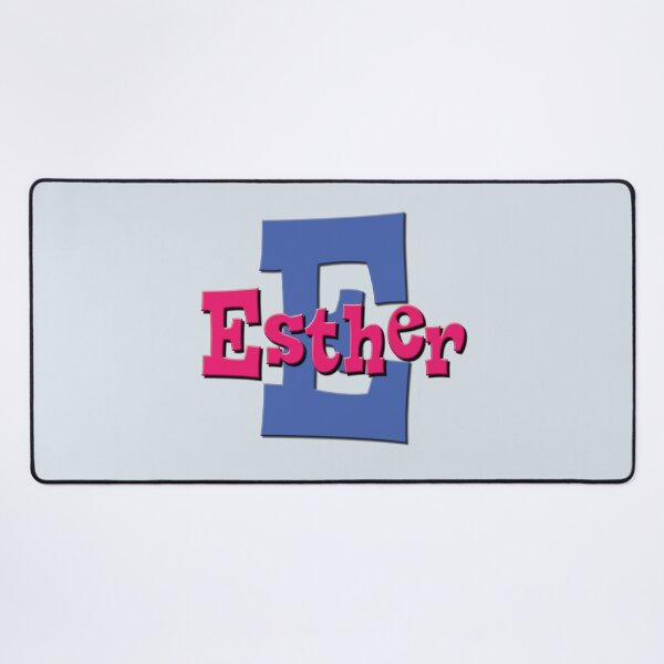 Item preview, E is for Esther, Girl's/Woman's Name and Initial  designed and sold by CharlottePlaceArt.