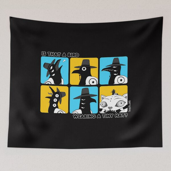 Item preview, Is That A Bird Wearing A Tiny Hat designed and sold by TheDesignWork.