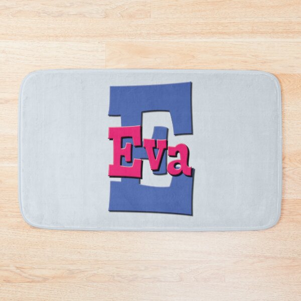 Item preview, E is for Eva, Girl's/Woman's Name and Initial  designed and sold by CharlottePlaceArt.