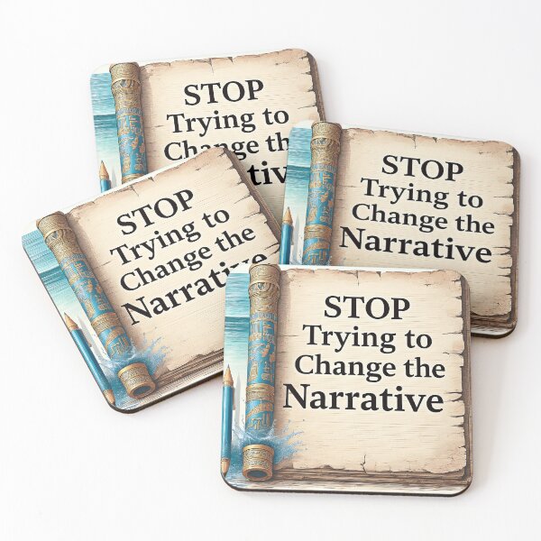 Item preview, Stop Trying to Change the Narrative designed and sold by Huskyyy Designs.