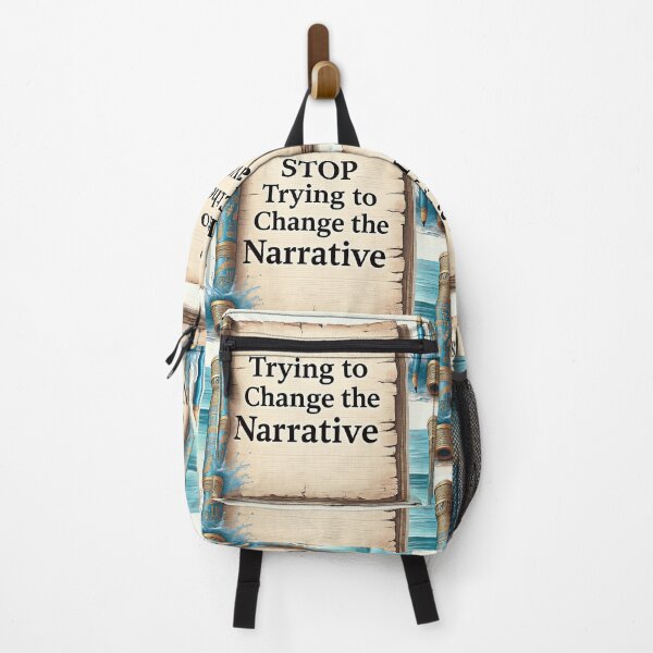 Item preview, Stop Trying to Change the Narrative designed and sold by Huskyyy Designs.