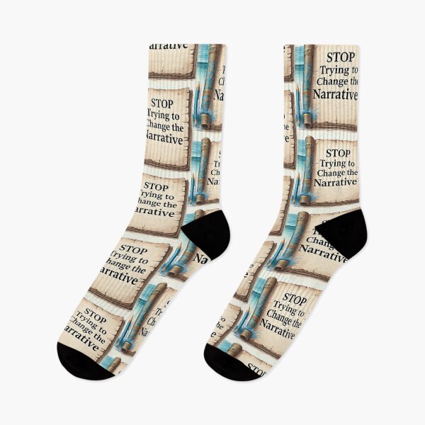 Item preview, Stop Trying to Change the Narrative designed and sold by Huskyyy Designs.