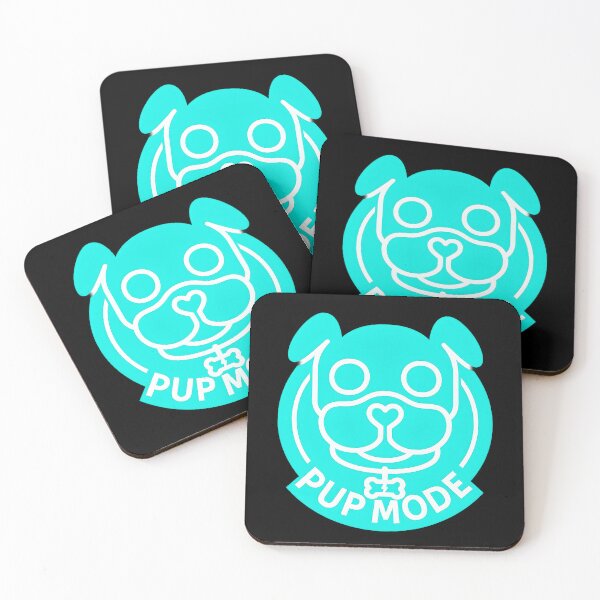 Item preview, Pup Mode Stuffed Light Blue designed and sold by FreddyE.