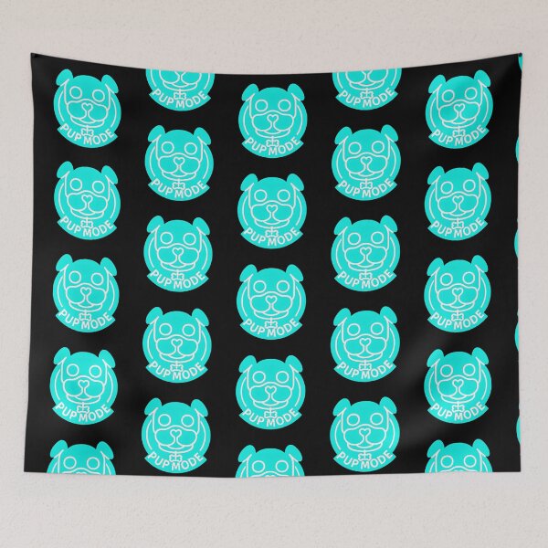 Item preview, Pup Mode Stuffed Light Blue designed and sold by FreddyE.