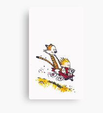 get happy with friends Canvas Print