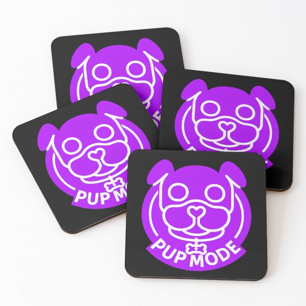 Item preview, Pup Mode Stuffed Purple designed and sold by FreddyE.