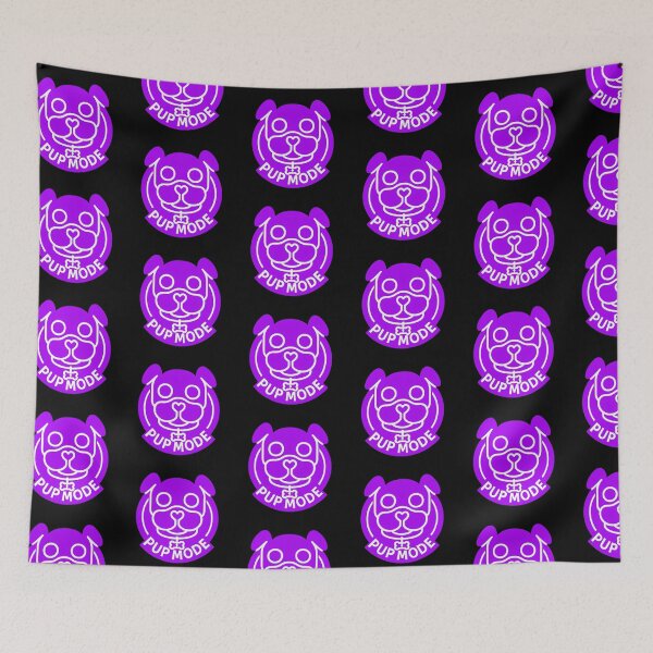 Item preview, Pup Mode Stuffed Purple designed and sold by FreddyE.