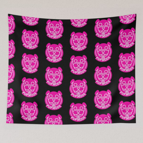 Item preview, Pup Mode Stuffed Pink designed and sold by FreddyE.
