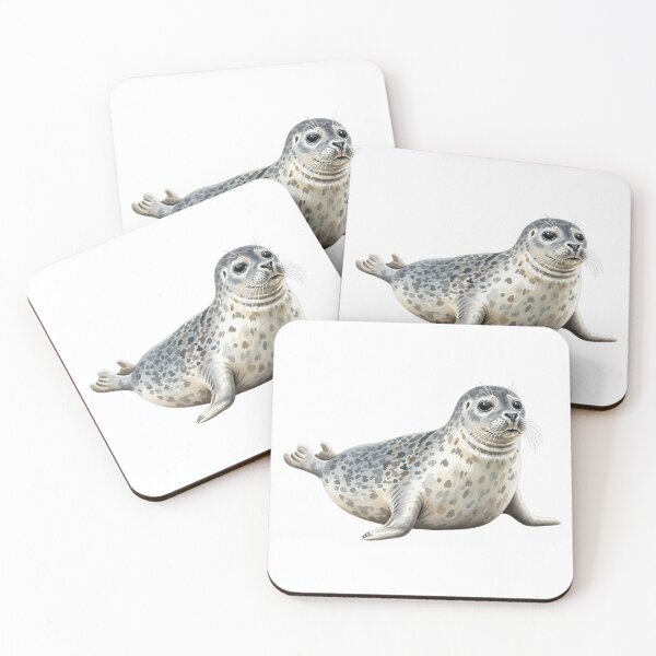 Item preview, Harbor seal designed and sold by 4rtistcDrift.