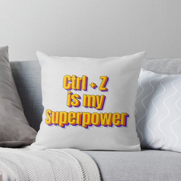 Item preview, Ctrl + Z is My Superpower Comic Design designed and sold by Code  Monkeys.