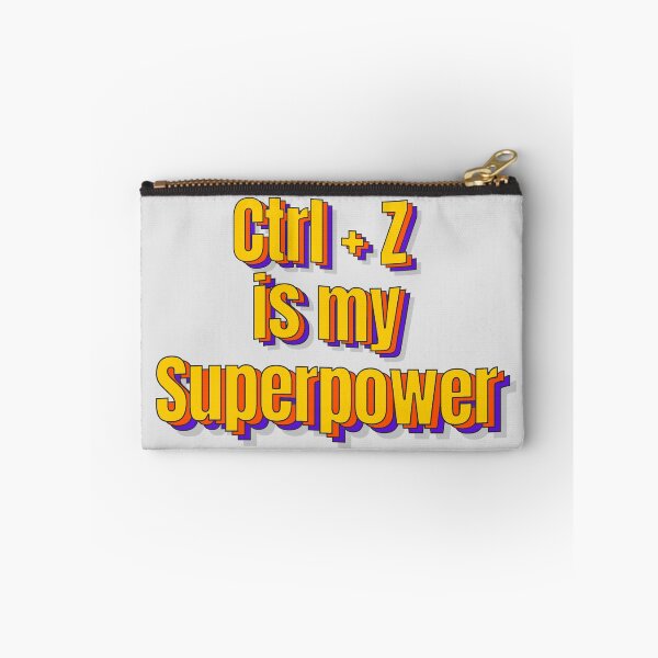 Item preview, Ctrl + Z is My Superpower Comic Design designed and sold by Code  Monkeys.