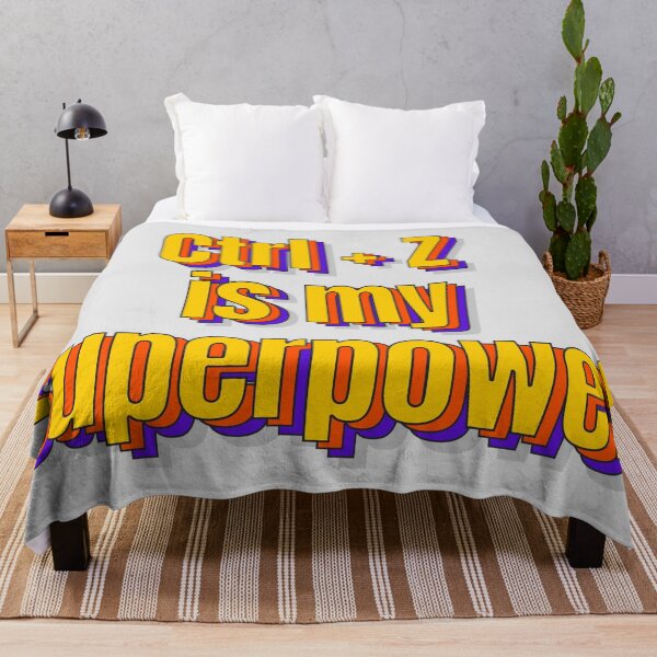 Item preview, Ctrl + Z is My Superpower Comic Design designed and sold by Code  Monkeys.
