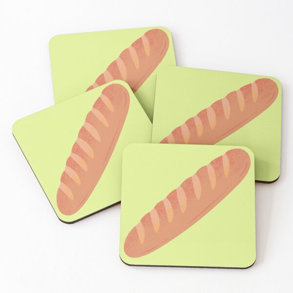 Item preview, Tasty Long Golden French Baguette designed and sold by Yulia Saraswati.