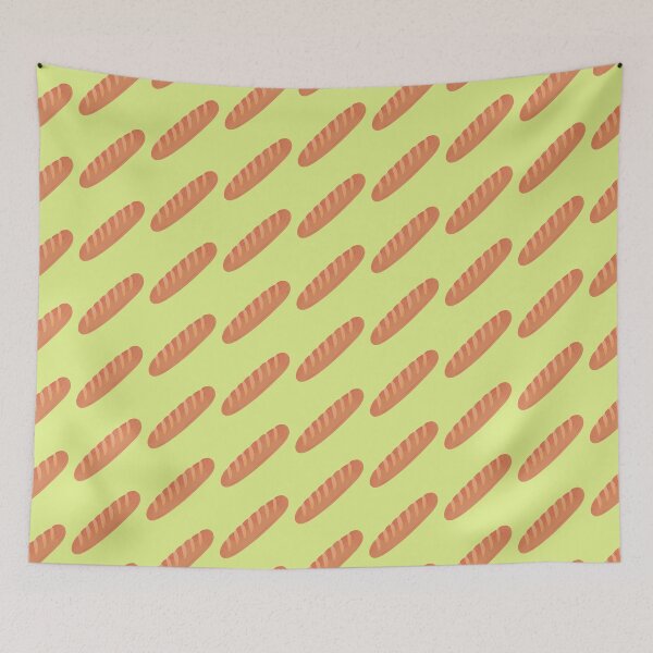 Item preview, Tasty Long Golden French Baguette designed and sold by Yulia Saraswati.
