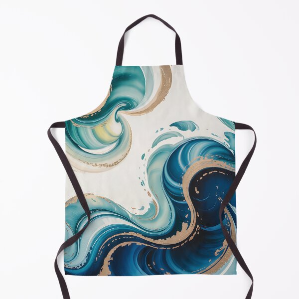 Item preview, Ocean Currents and Ink Wash Waves designed and sold by EasyTees4u.