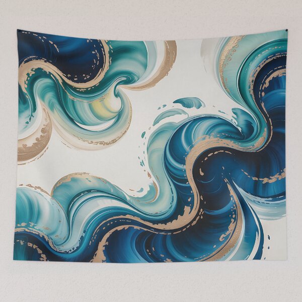 Item preview, Ocean Currents and Ink Wash Waves designed and sold by EasyTees4u.