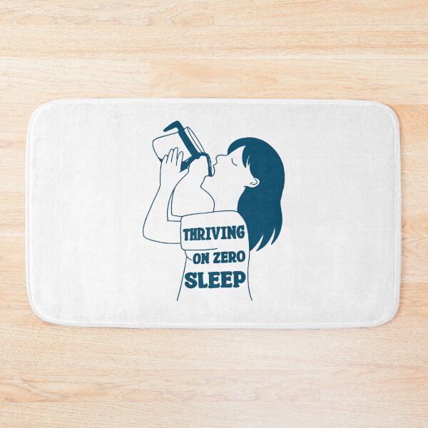 Item preview, Thriving on Zero Sleep designed and sold by ethnicdrawing.