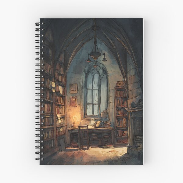 Item preview, Quiet Dark Academia Study designed and sold by bapupa.