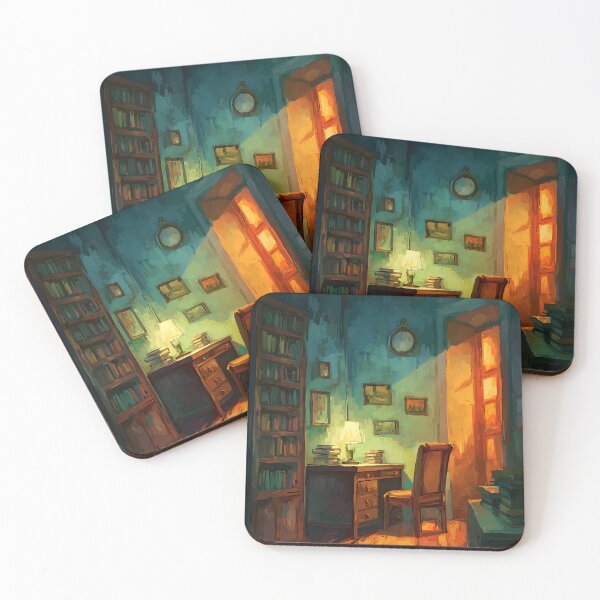 Item preview, Classic Dark Academia Study designed and sold by bapupa.