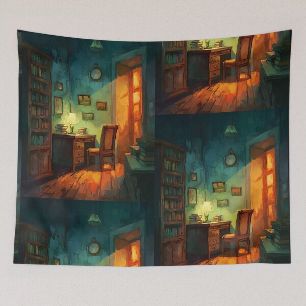 Item preview, Classic Dark Academia Study designed and sold by bapupa.